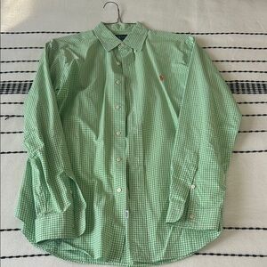Ralph Lauren Green Plaid Men's Shirt